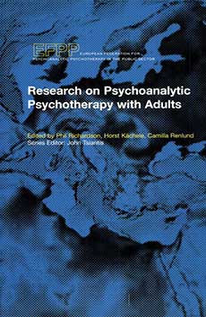 Cover -Research on Psychoanalytic Psychotherapy with Adults